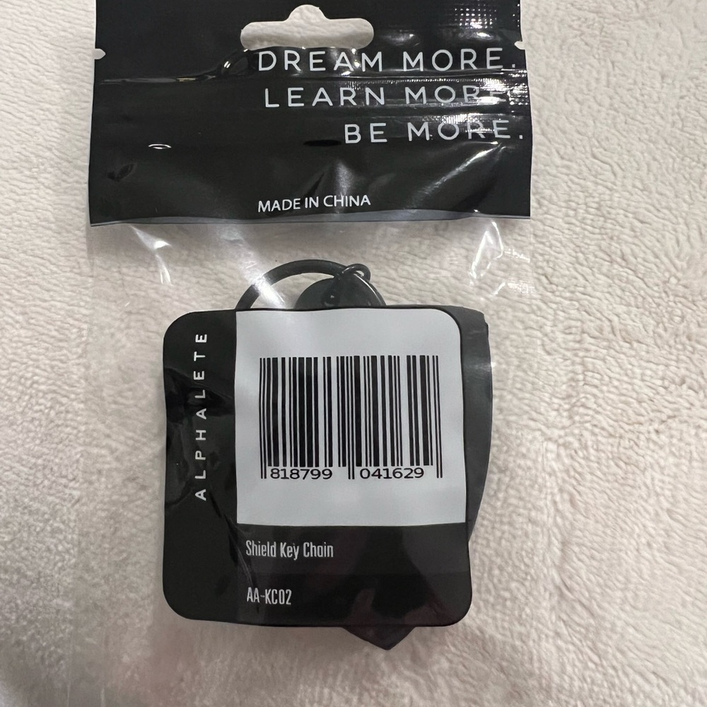 Alphalete Black Key Chain - Picture 2 of 2